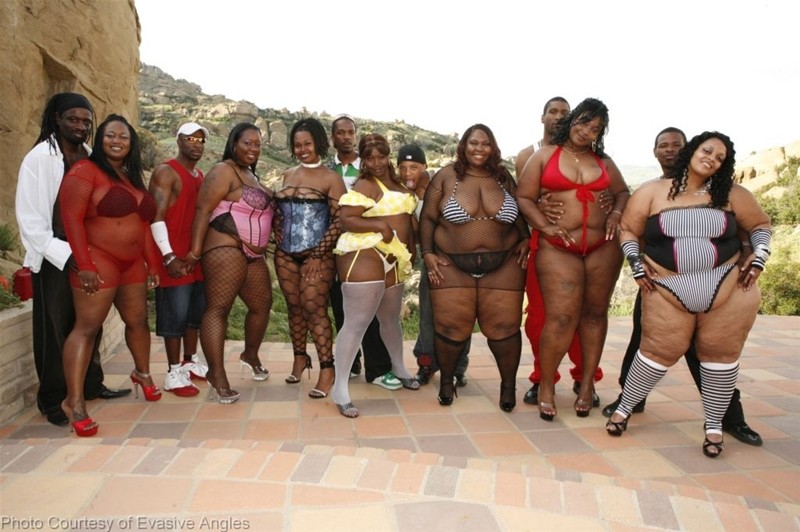 Black Fat Orgy 50